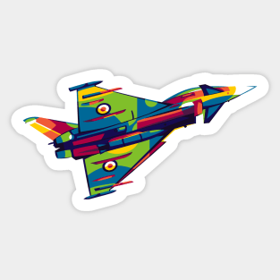 Typhoon Jet Fighter Sticker